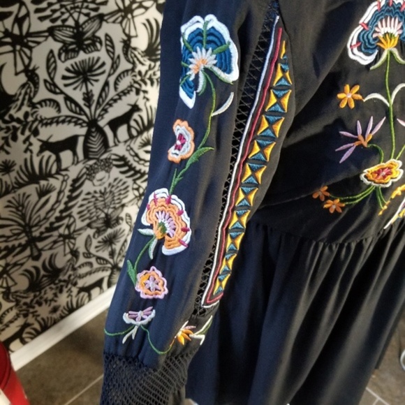 NWT Altar'd State Black Dress SMALL - Picture 6 of 6